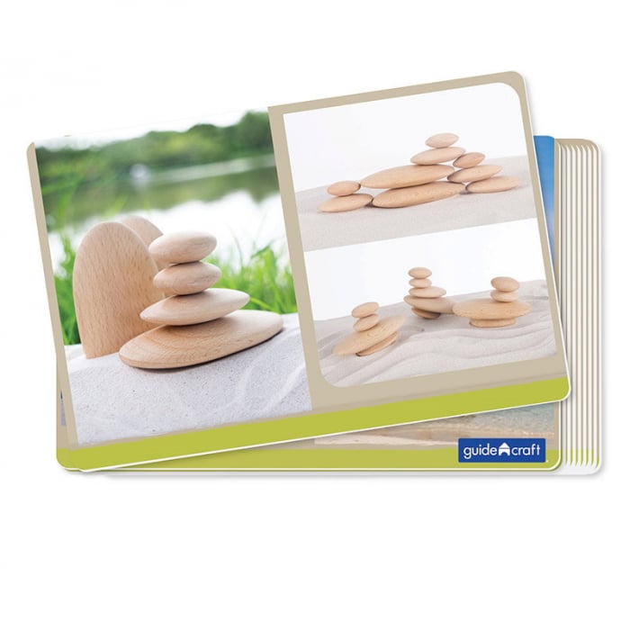 River Stones joc de stivuit cu carduri, Guidecraft, 2-9 ani [5]