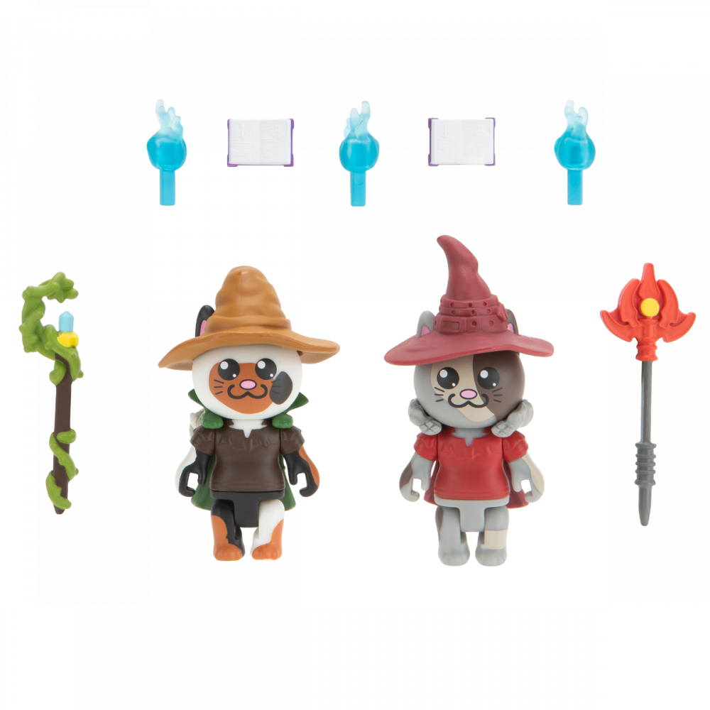 Roblox Celebrity - Pachet cu 2 figurine, Mage Cat: Mayhem varsta 5-7 ani ,7-9 ani, Baieti [3]