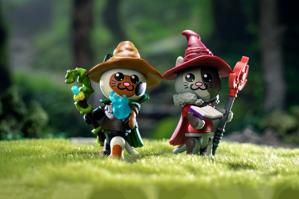 Roblox Celebrity - Pachet cu 2 figurine, Mage Cat: Mayhem varsta 5-7 ani ,7-9 ani, Baieti [6]