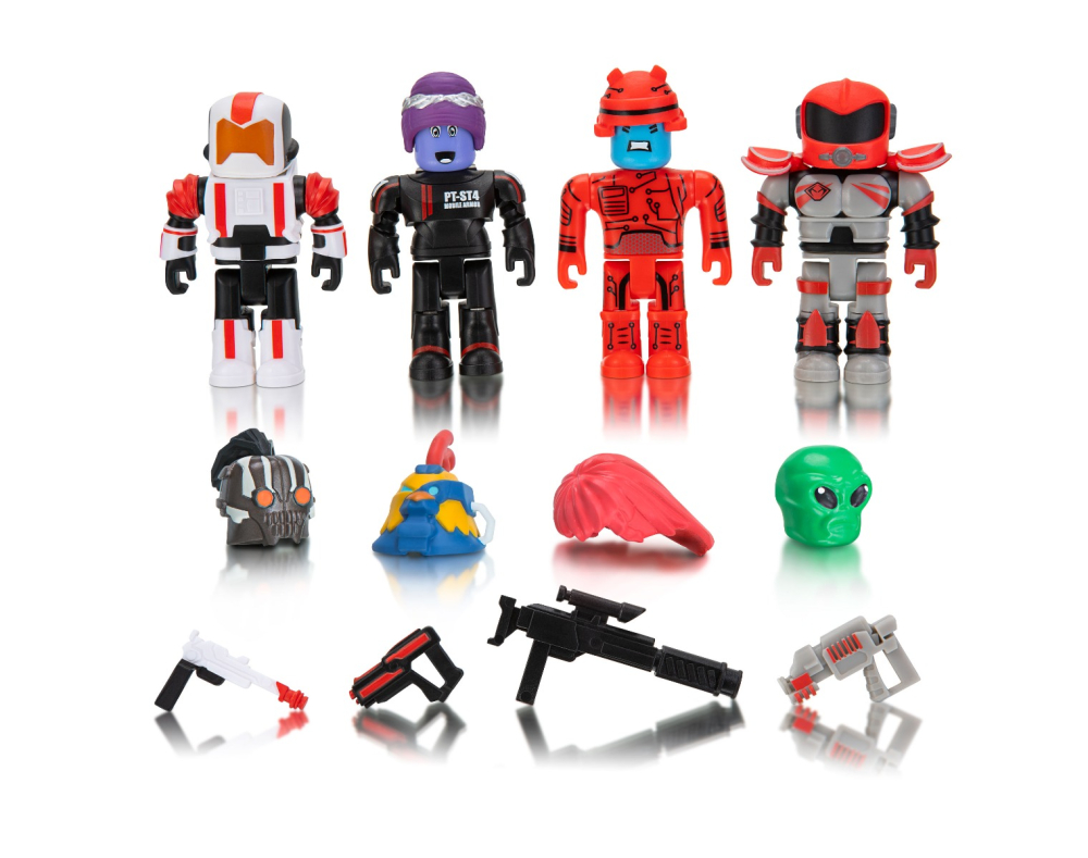 Roblox - Set figurine blister interschimbabile, 4 buc copii varsta 5 ani + [2]