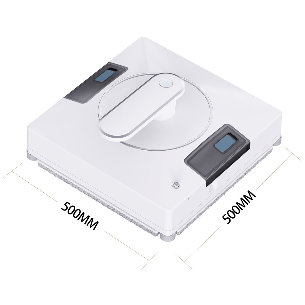 Robot curățare geamuri WiFi Tellur Smart, RWC02, 72W, două rezervoare apă, anti cădere, alb [11]