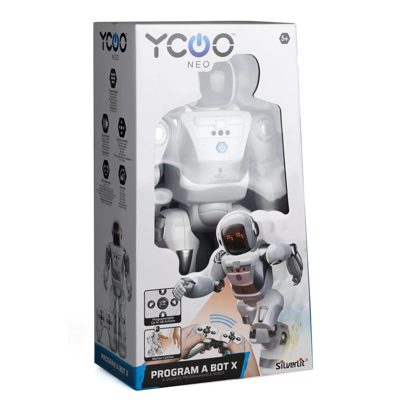Robot electronic cu radiocomanda Program A Bot X., varsta de la 5 ani la +15 ani [1]