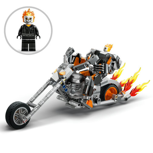 Robot si motocicleta Ghost Rider, varsta de la 7 ani la +15 ani [8]