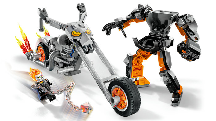 Robot si motocicleta Ghost Rider, varsta de la 7 ani la +15 ani [10]