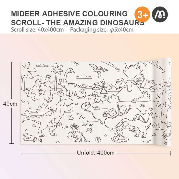 Desene de colorat in rola ⭐ Hartie de colorat 2 m lungime [9]