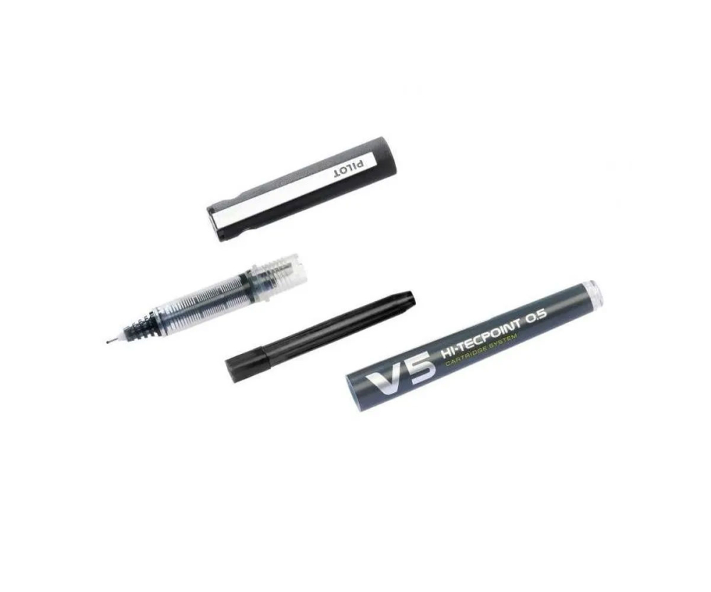 Roller 0.5mm v5 rosu hi-tecpoint pilot [2]