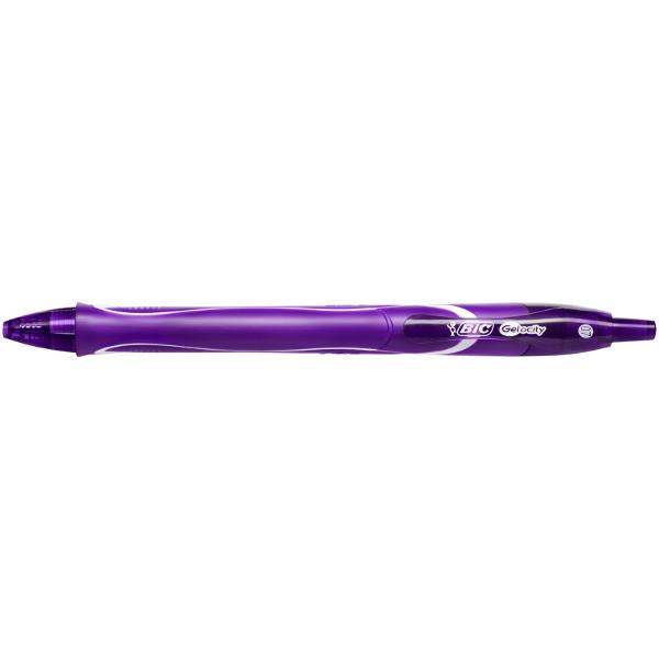 Roller 0.7 mm semi-gel cu mecanism mov quick-dry bic [2]