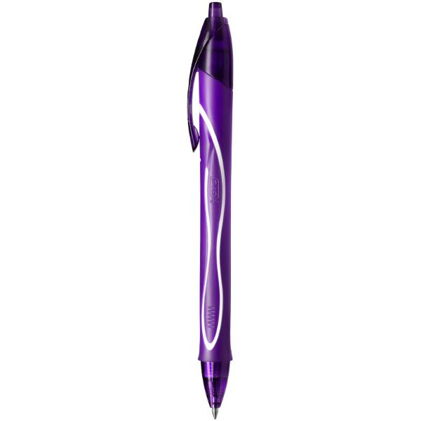 Roller 0.7 mm semi-gel cu mecanism mov quick-dry bic [3]