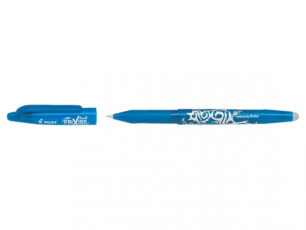 Roller 0.7mm albastru deschis frixion pilot [3]