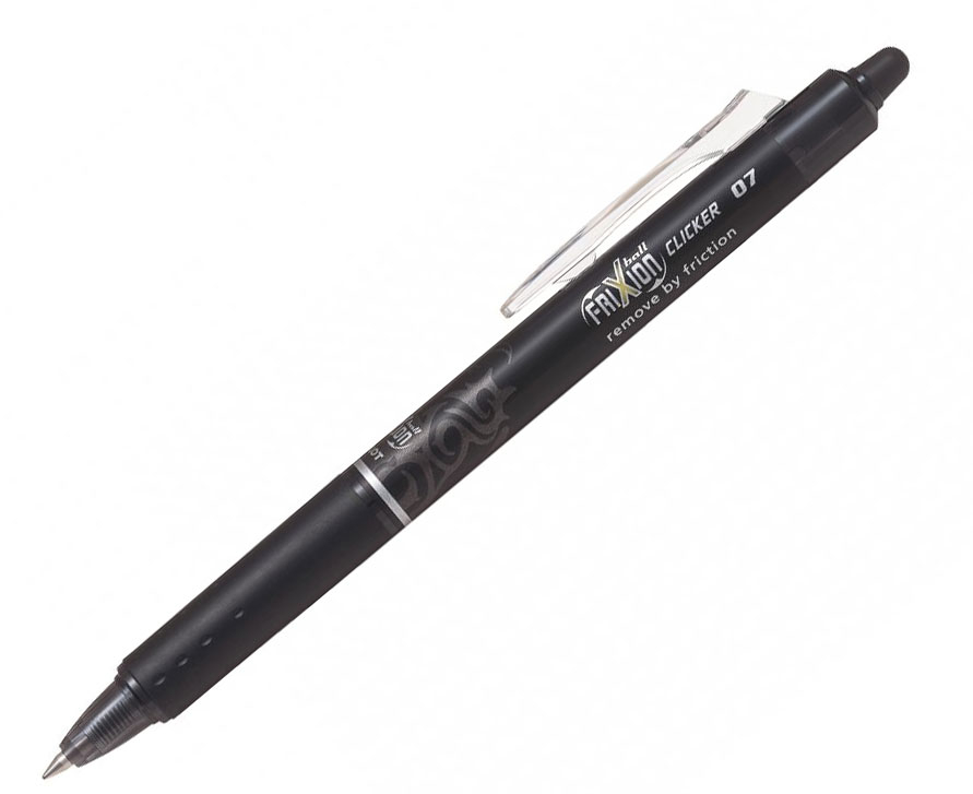 Roller 0.7mm negru clicker frixion pilot [2]