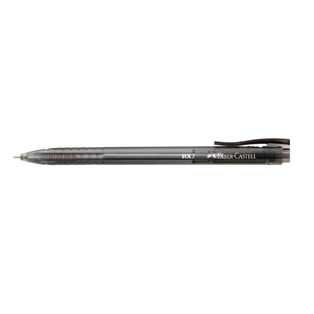 Roller 0.7mm semi-gel cu mecanism negru rx7 faber-castell [2]