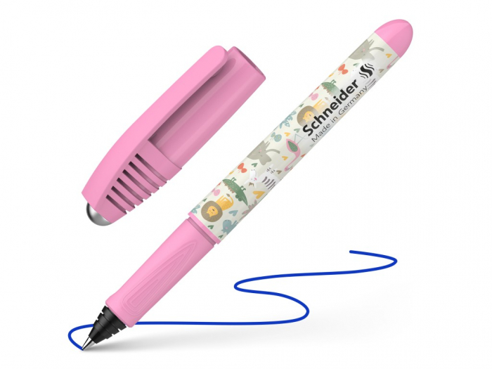 Roller cu cerneala, pentru copii, Schneider Zippi, 3 variante de culoare, copii varsta 6-8 ani [2]