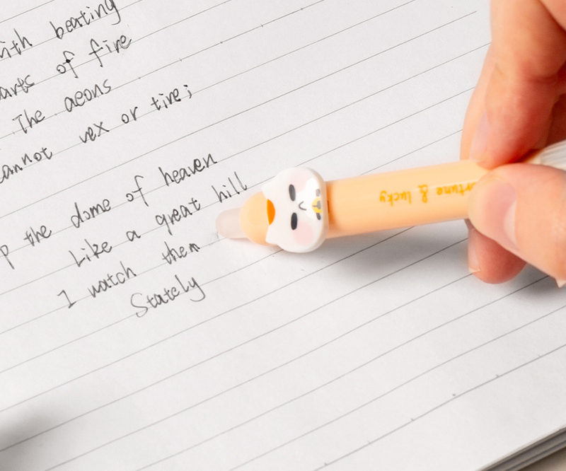 Roller erasable 0.5mm albastru 0.5mm pisici deli [5]