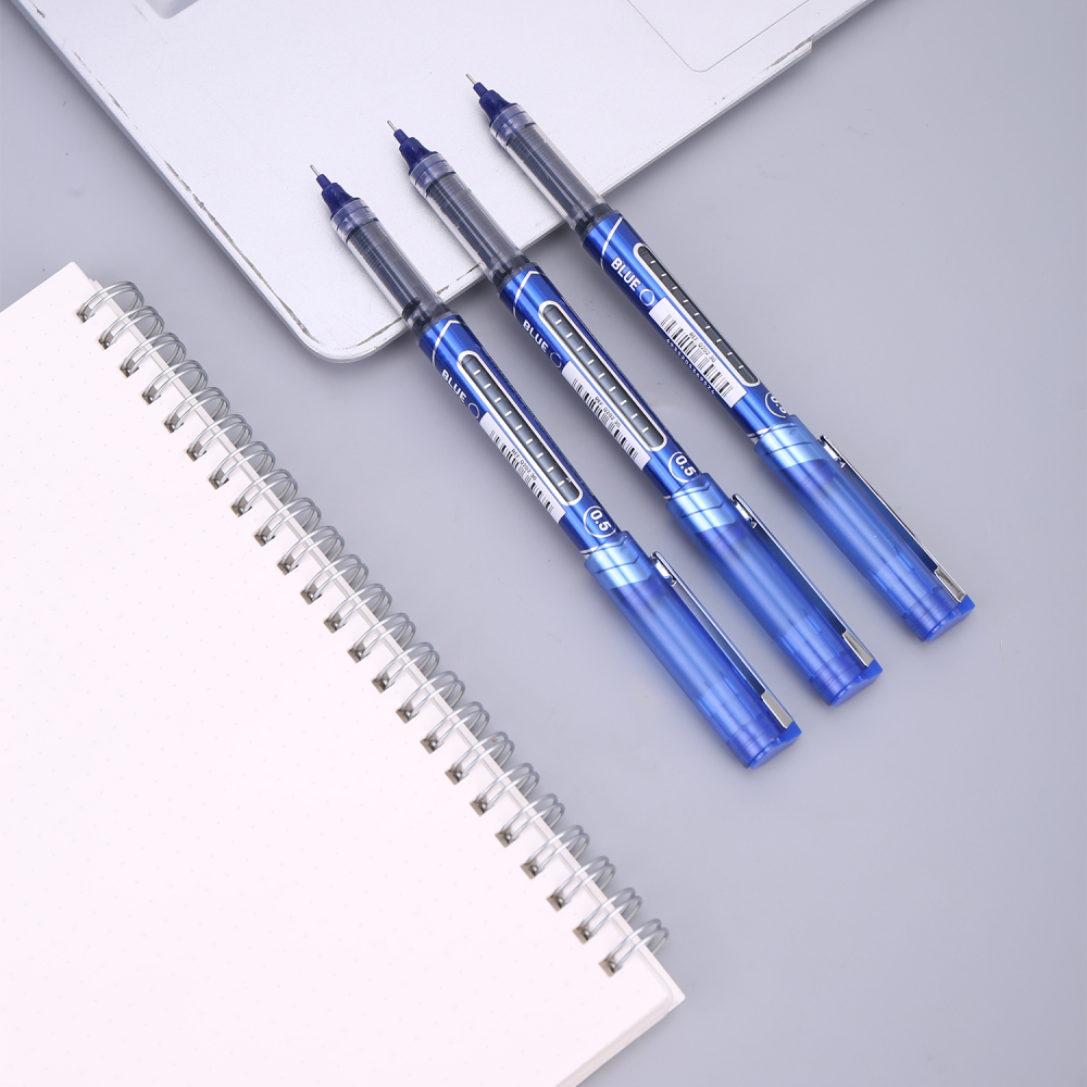 Roller free ink 0.5mm albastru deli [5]