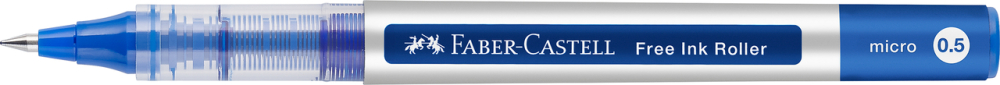 Roller free ink 0.5mm albastru faber-castell [2]