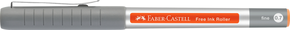 Roller free ink 0.7mm portocaliu faber-castell [3]