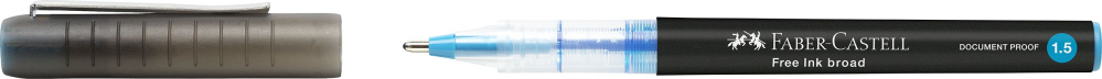 Roller free ink 1.5mm bleu faber-castell [2]