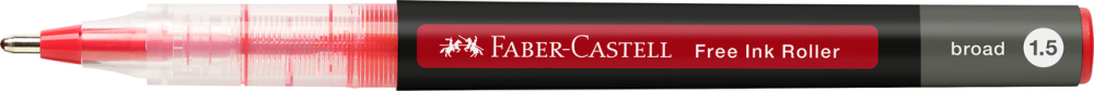 Roller free ink 1.5mm rosu faber-castell [2]