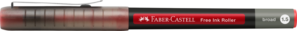 Roller free ink 1.5mm rosu faber-castell [3]