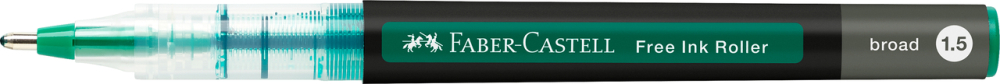 Roller free ink 1.5mm verde faber-castell [2]