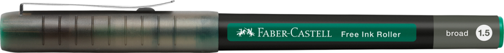 Roller free ink 1.5mm verde faber-castell [3]