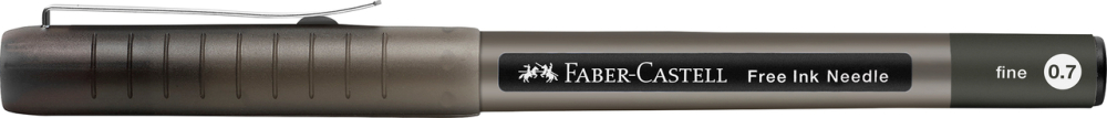 Roller free ink needle 0.7mm negru faber-castell [3]