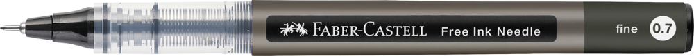 Roller free ink needle 0.7mm negru faber-castell [2]