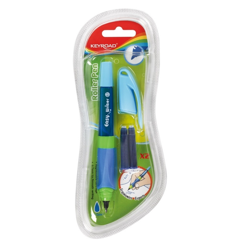 Roller Keyroad Easy Writer KR971374, 0.7mm, diverse culori, blister (+2 rezerve) [1]