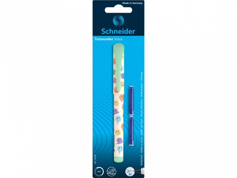 Roller Schneider Voice cu 2 rezerve/blister, copii varsta 8-12 ani [1]