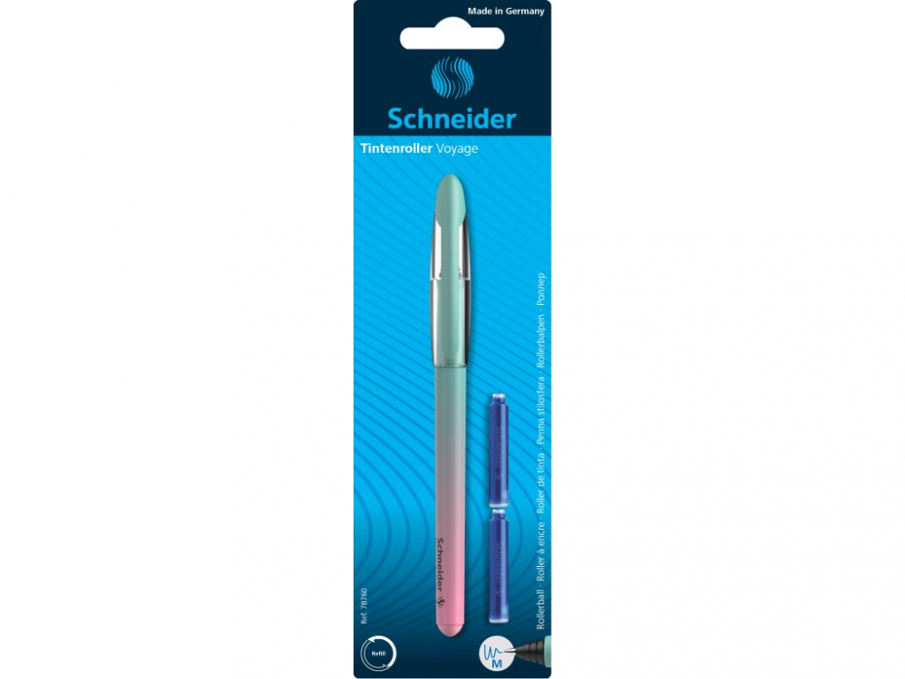 Roller Schneider Voyage + 2 rezerve/blister, copii varsta 8-12 ani [1]