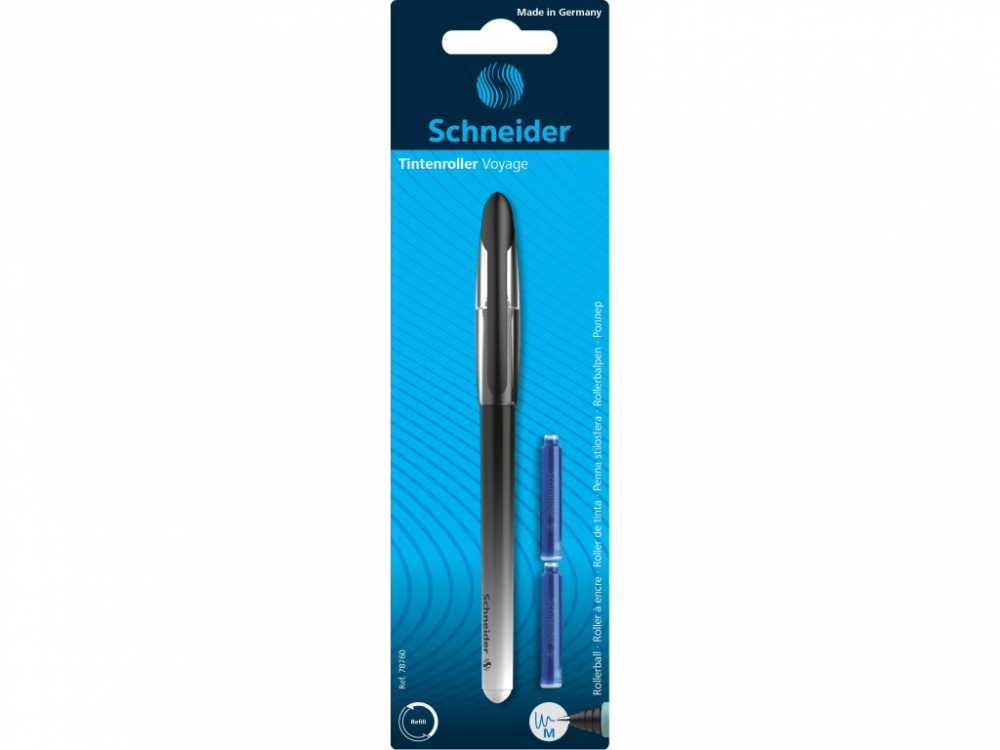 Roller Schneider Voyage + 2 rezerve/blister, copii varsta 8-12 ani [1]
