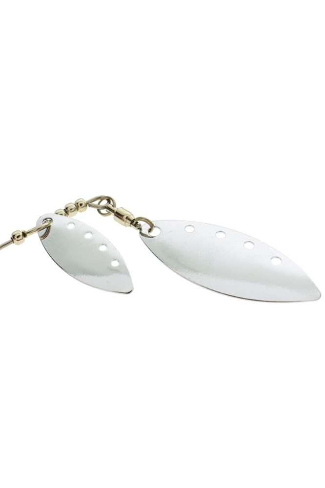 RTB Dual Blade Spinnerbait 16g Chartreuse Silver Glitter Chartreuse Silver Glitter [3]