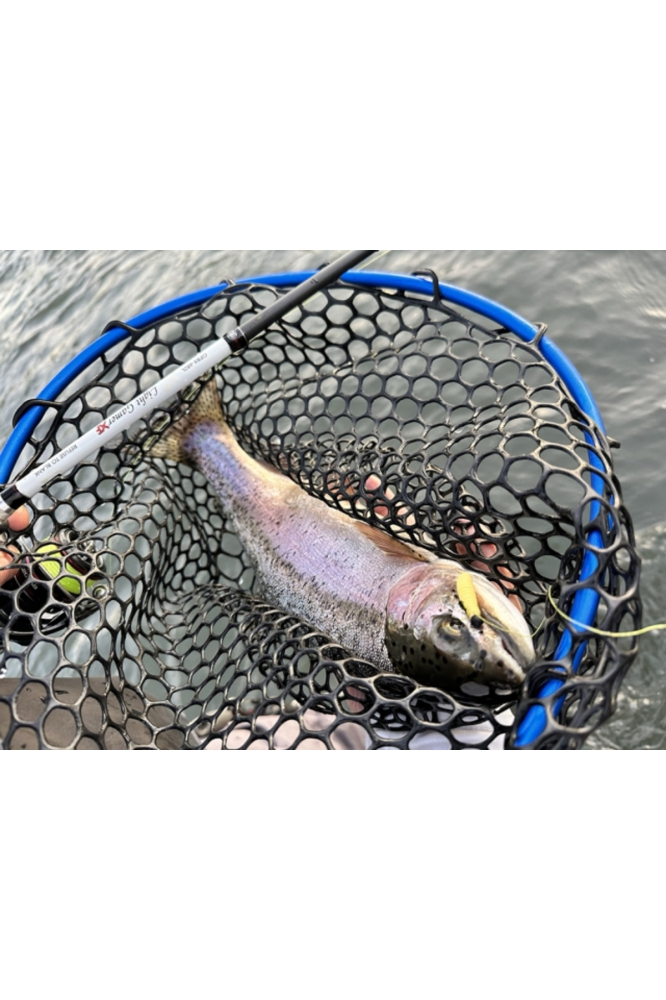 RTB Rubber Landing Net Black and Blue 30 x 35cm [4]