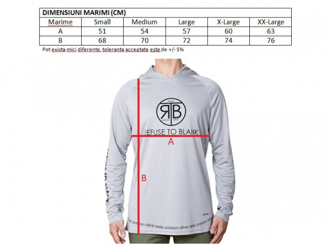 RTB UV Long Sleeve Hoodie UPF 50+ Bright White XL [2]