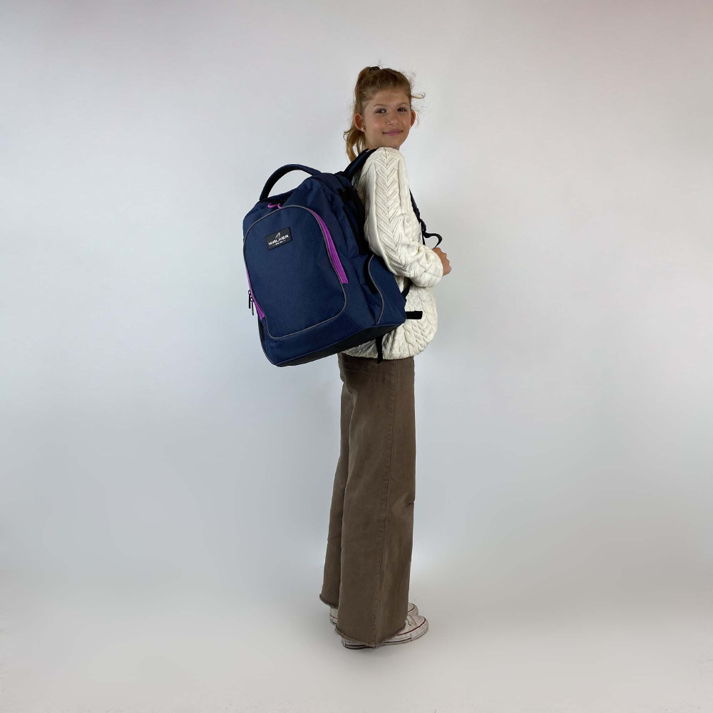 Rucsac campus evo albastru-roz walker [4]