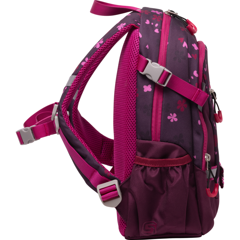 Rucsac cls pregatitoare berry blossom visiniu schneiders [2]