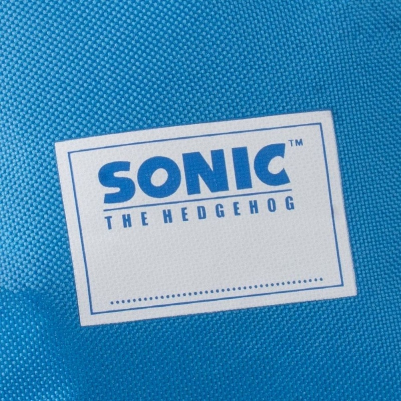 Rucsac cu snur pentru copii Cerda Sonic 630145, albastru cu verde, 27x33x1cm [7]