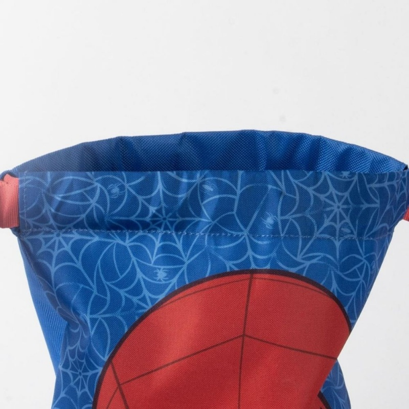 Rucsac cu snur pentru copii Cerda Spiderman 630107, albastru cu verde, 27x33x1cm [4]