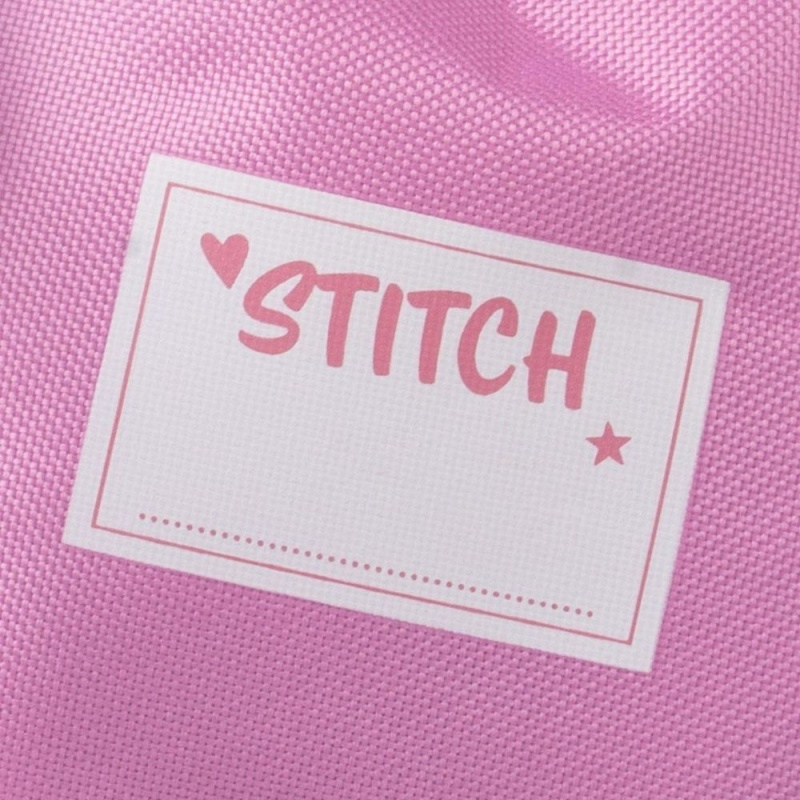 Rucsac cu snur pentru copii Cerda Stitch 630268, albastru cu verde, 27x33x1cm [5]