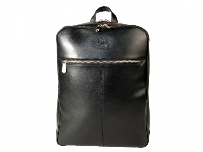 Rucsac din piele laptop 14" Exactive Exacompta 17637E, negru [2]
