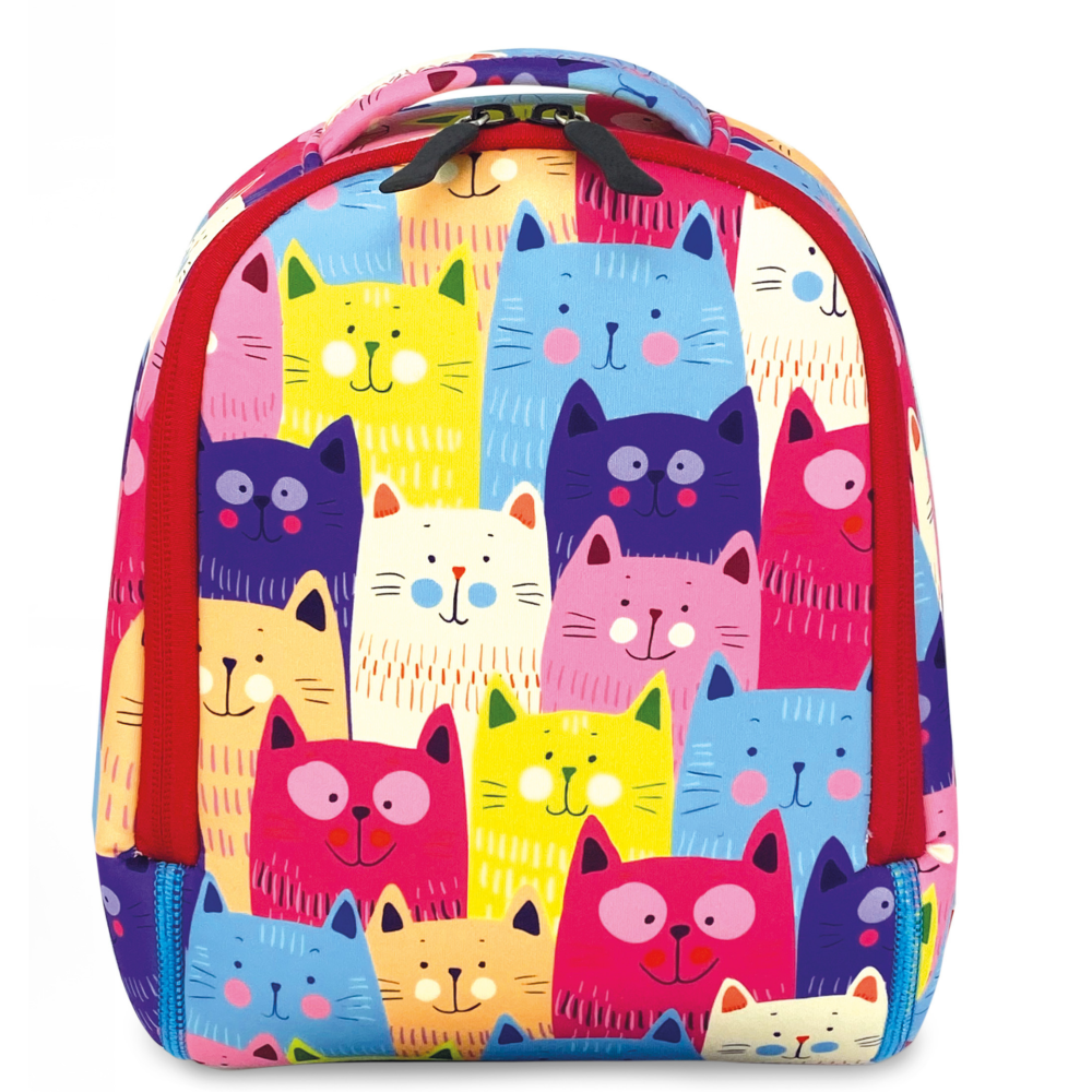 Rucsac gradinta Baby Bag colorat, din neopren 21 x 24 x 11 cm (4 modele), copii varsta 2 ani+,4 ani+ [2]