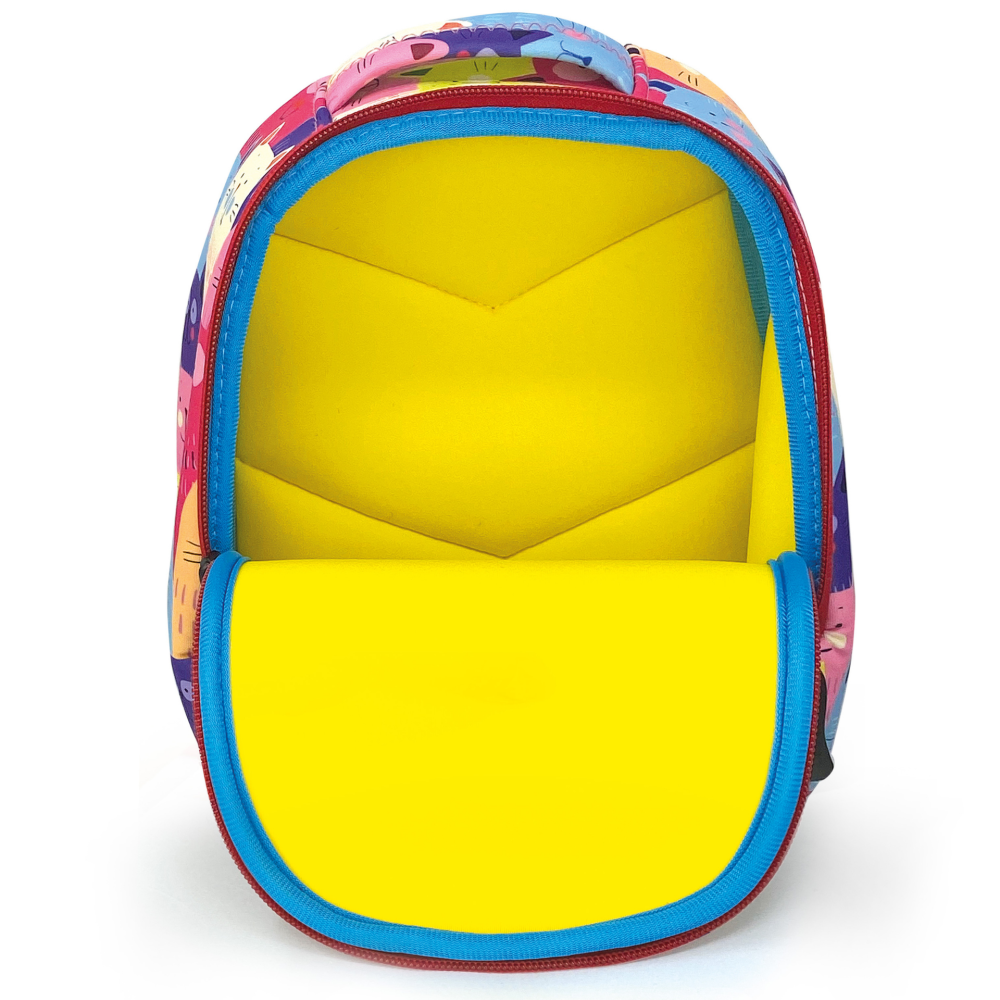 Rucsac gradinta Baby Bag colorat, din neopren 21 x 24 x 11 cm (4 modele), copii varsta 2 ani+,4 ani+ [8]