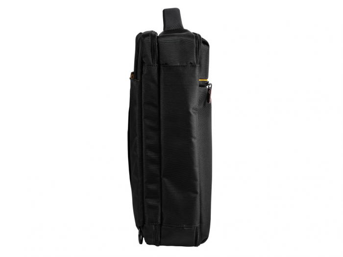 Rucsac laptop 15,6", tip geanta, cu buzunare verticale si orizontale, culoare negru [4]