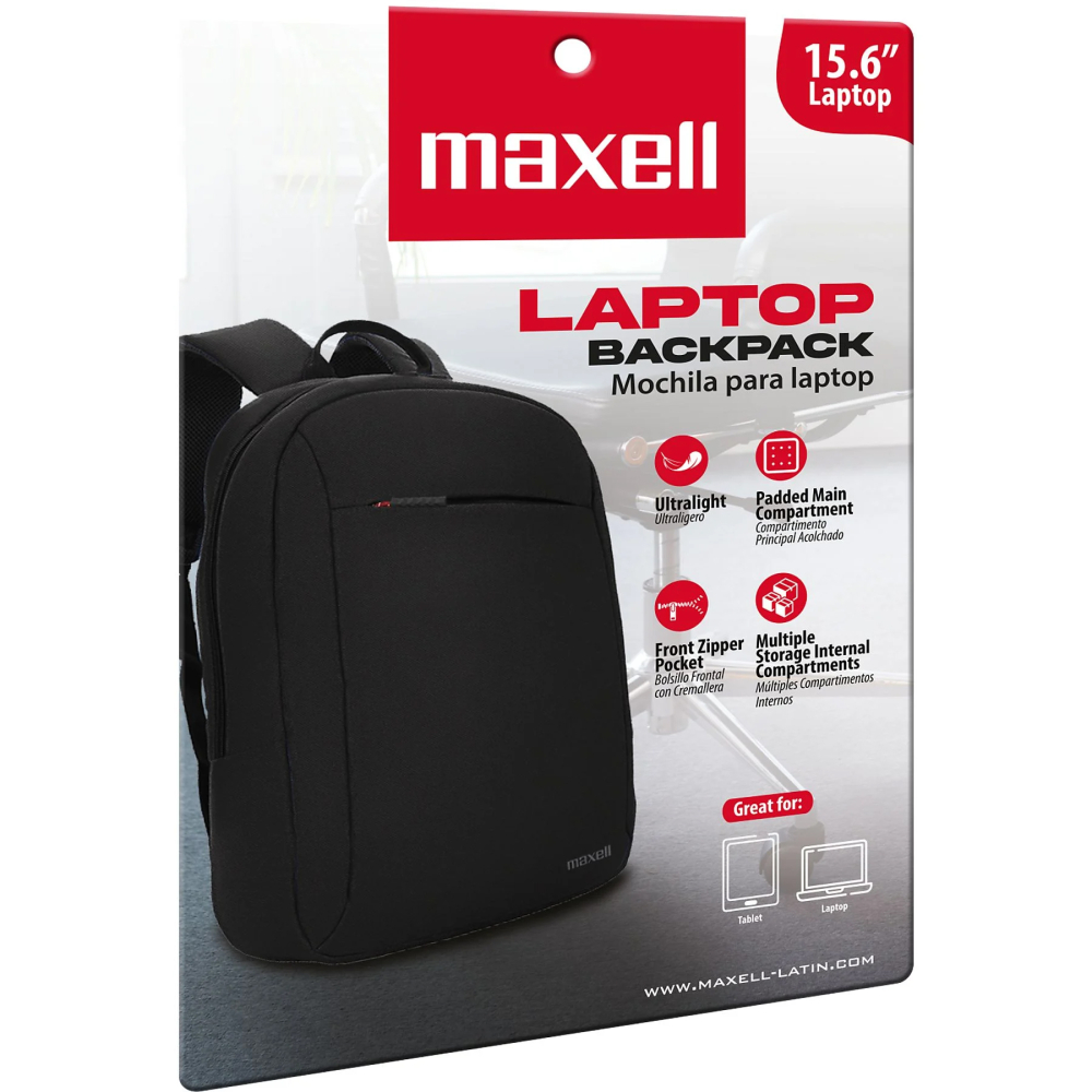 Rucsac laptop 15.6" negru maxell [2]