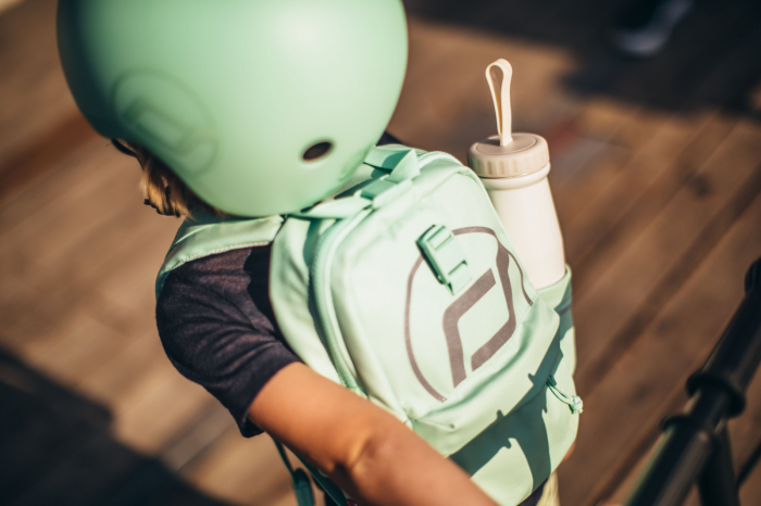 Rucsac copii 1-5 ani, 9L, de mana, spate sau atasabil la trotineta, Scoot Ride Kiwi [3]