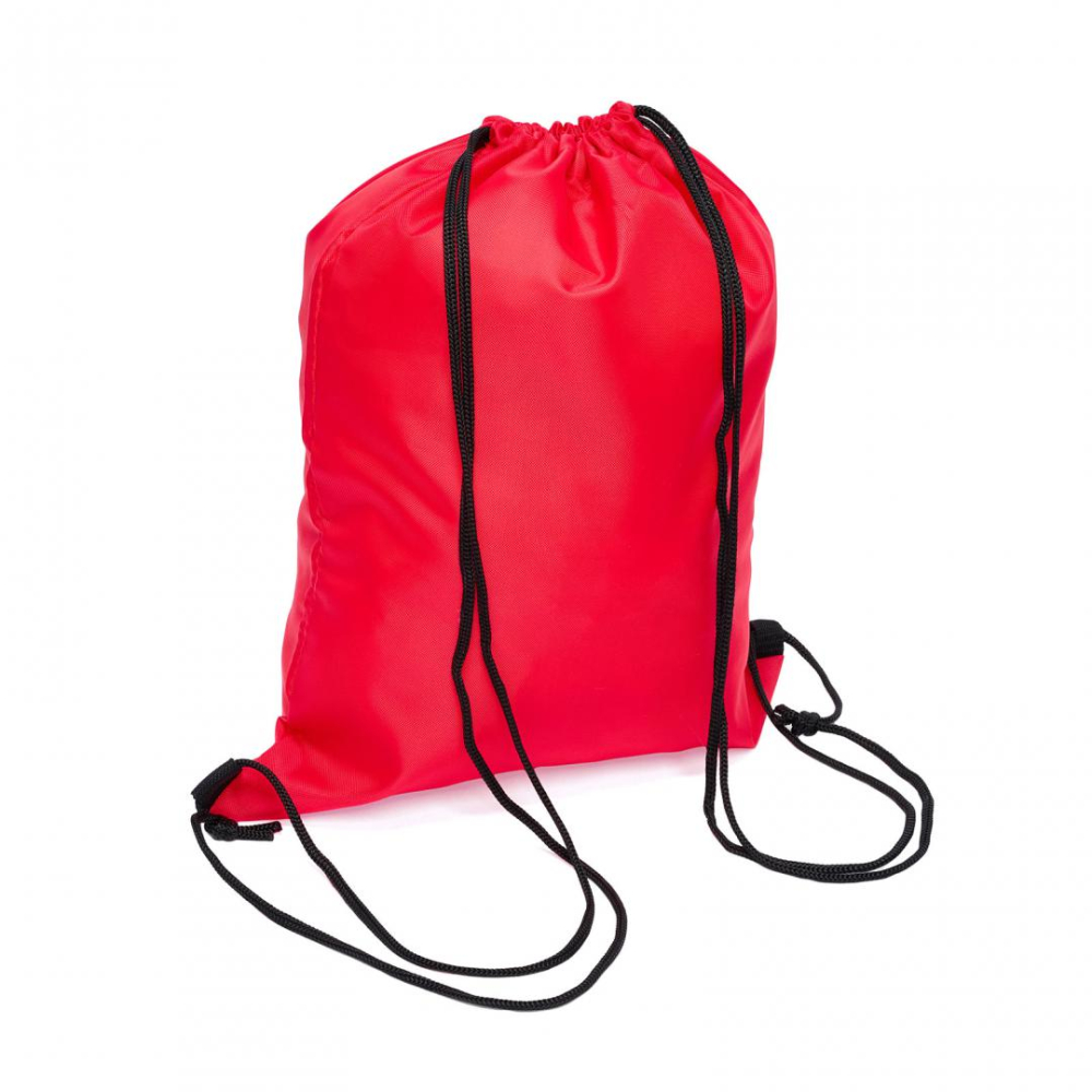 Rucsac uni cu snur 420d rosu [2]