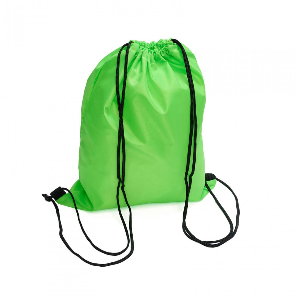 Rucsac uni cu snur 420d verde [2]
