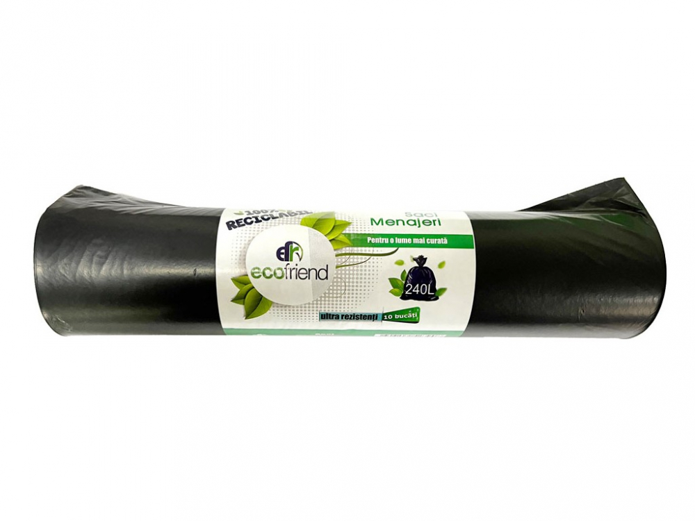 Saci menaj 240 l (115 x 130) 30 microni 10 buc/rolă LDPE [1]