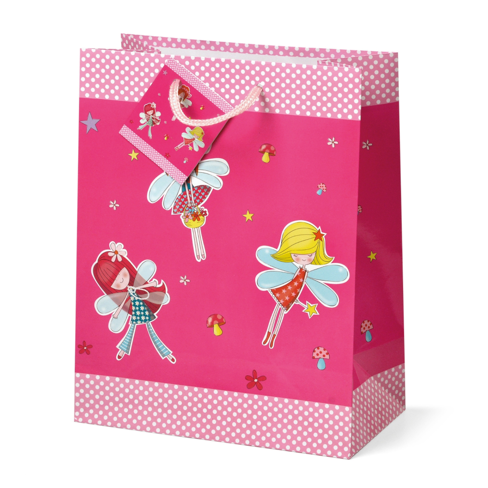 Sacosa Bambino, din hartie cu maner din snur, 17.8 x 23 x 9.8 cm  varsta 3 ani+,6 ani+,8 ani+ [3]
