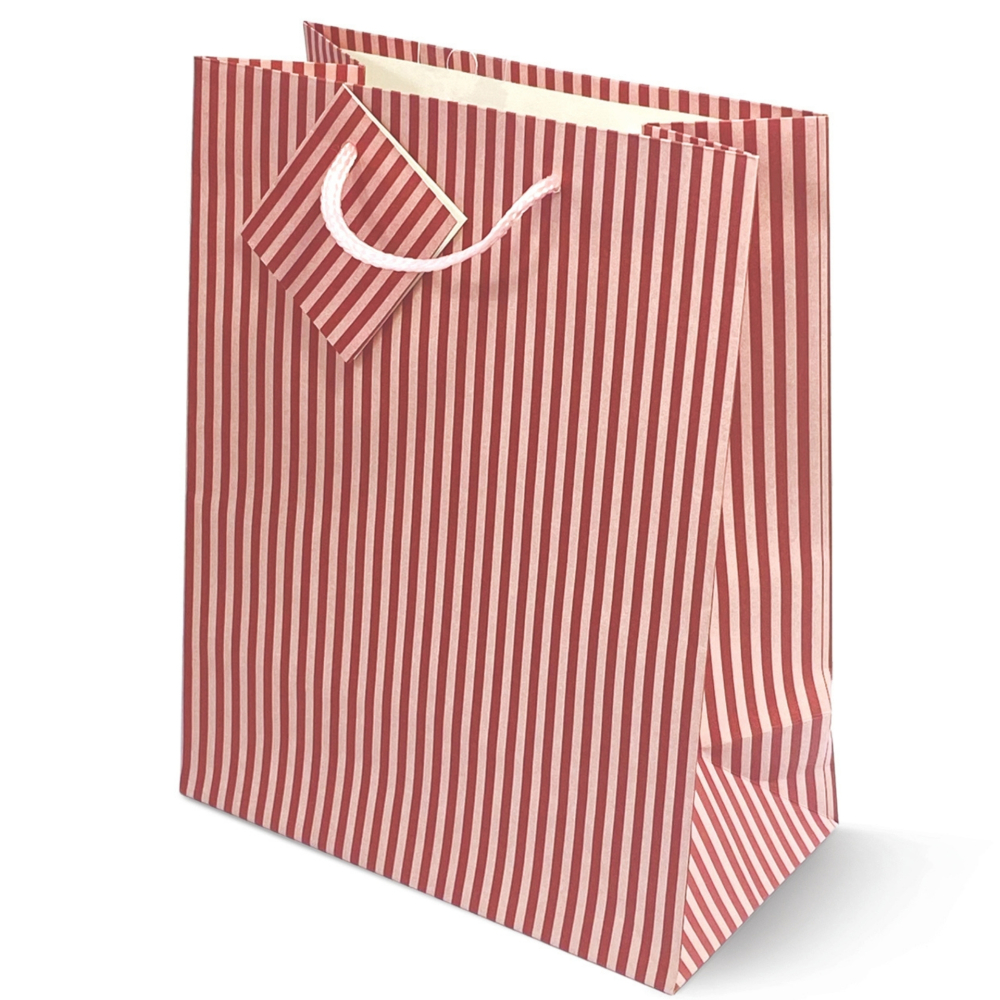 Sacosa cu dungi, din hartie cu maner din snur, 17.8 x 23 x 9.8 cm  varsta 3 ani+,6 ani+,8 ani+ [3]